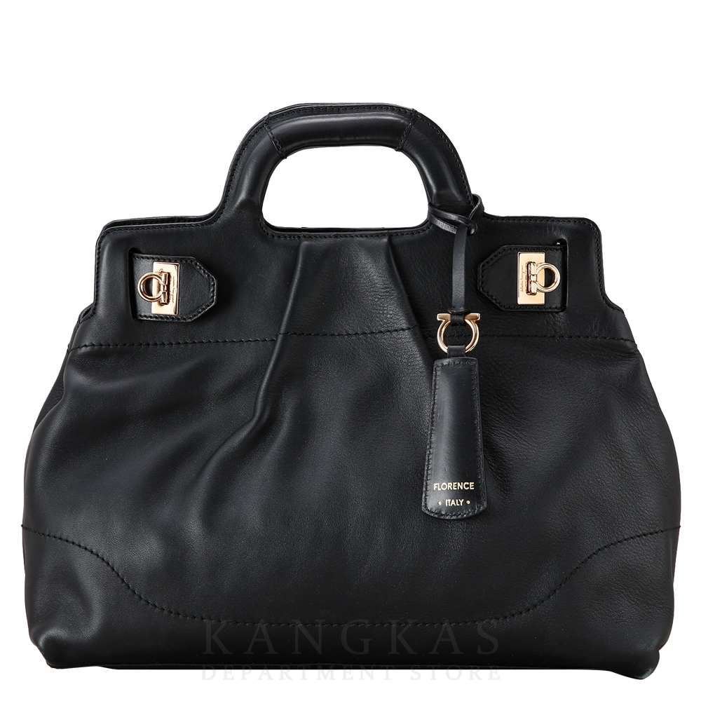 FERRAGAMO(USED)페레가모 레더 숄더백